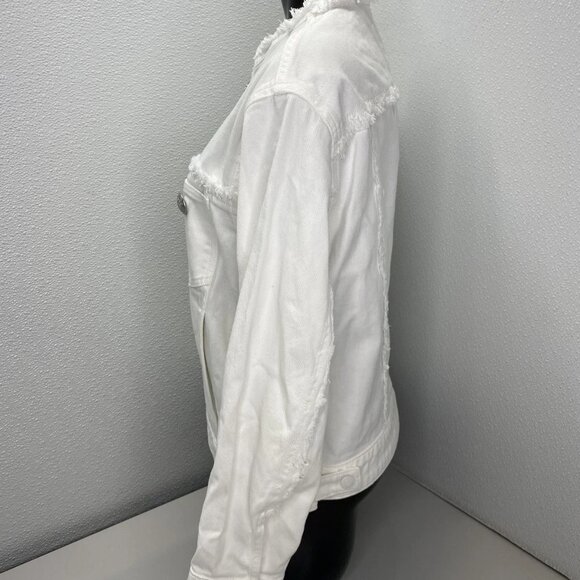 Zadig & Voltaire “Kaely” Destroy Denim Jacket – Size S (NWT) - Picture 9 of 11